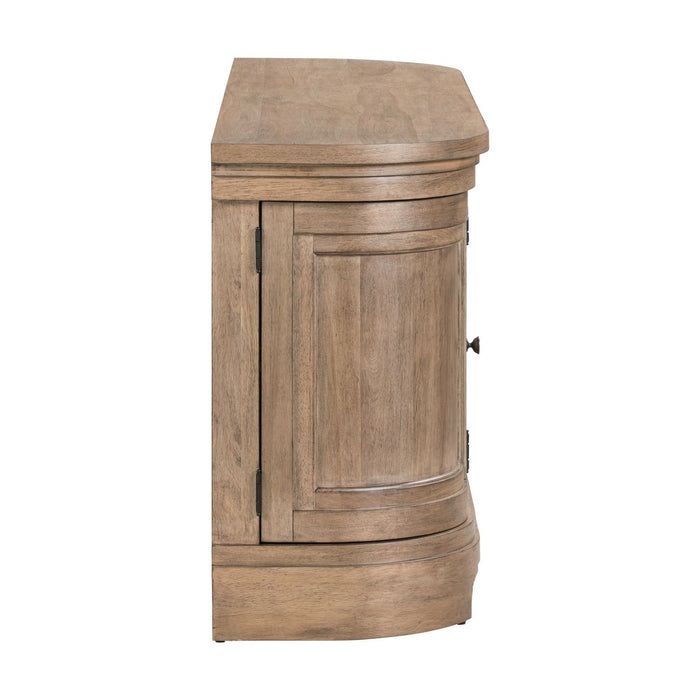 Haven Hills - 82'' TV Console - Camel Beige