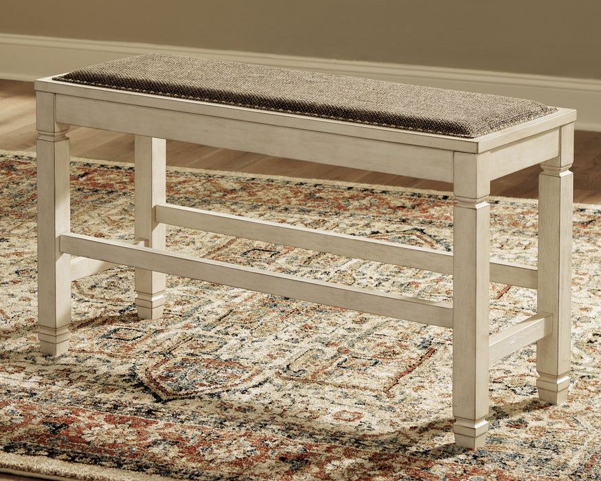 Bolanburg - DBL Counter UPH Bench  - Beige