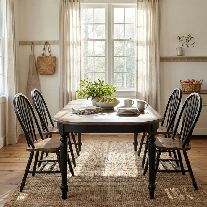 Carolina Crossing - Dining Room Leg Table Set