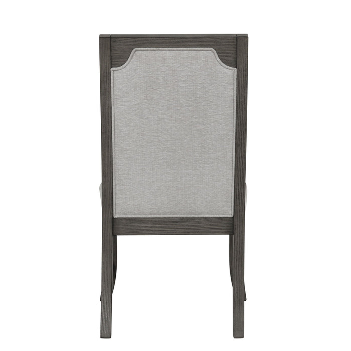 Lisbon - Dining Side Chair (Set of 2) - Gray