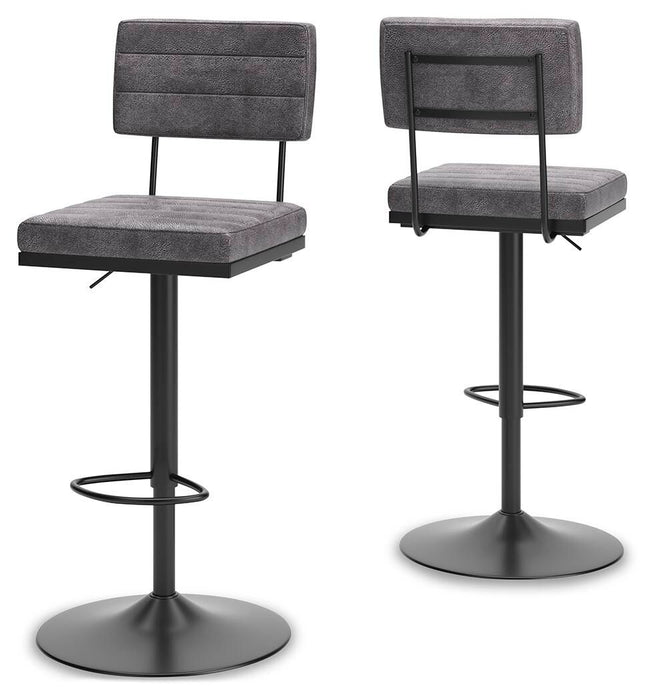 Strumford - Tall Swivel Barstool (Set of 2)