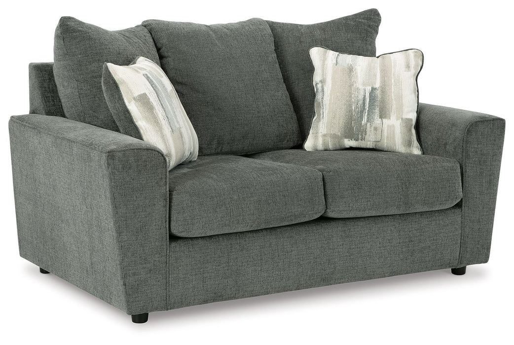 Stairatt - Loveseat - Gravel