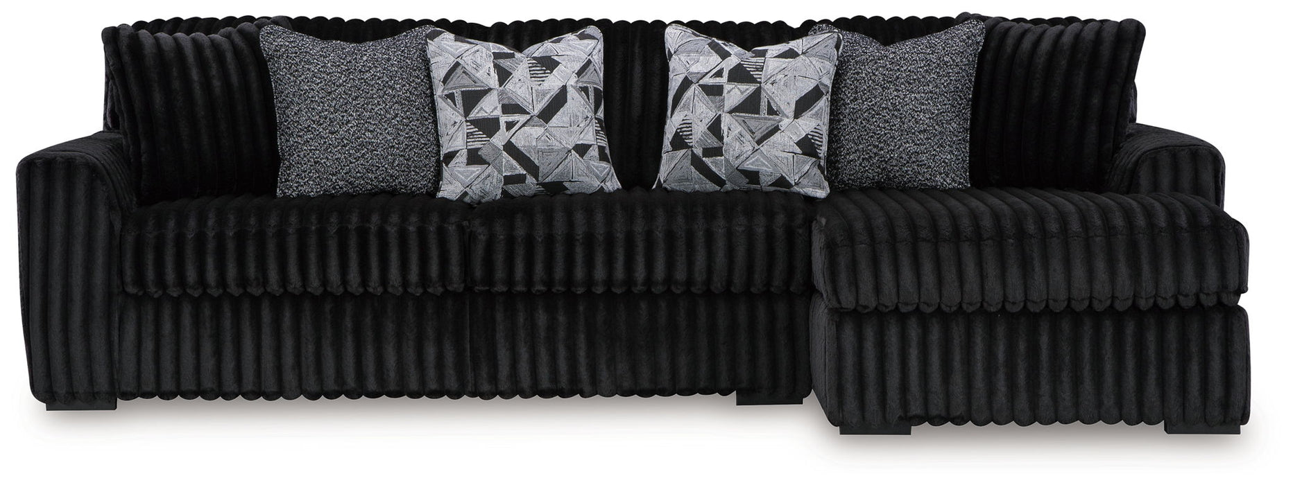 Midnight-Madness - 4 Piece Sectional Set