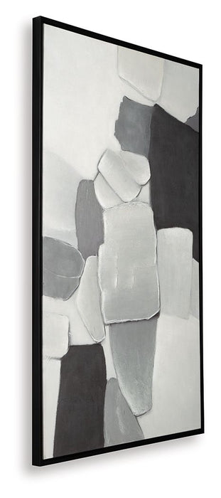 Adilson - Wall Art - White / Gray / Black