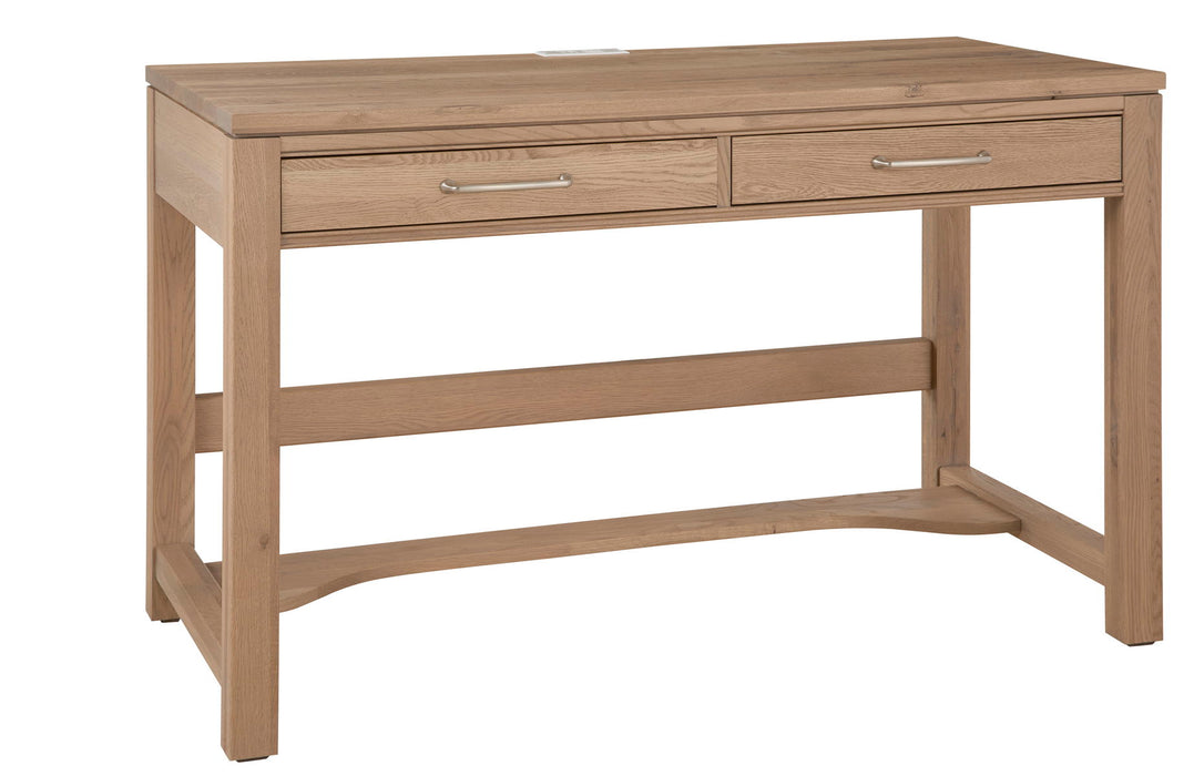 Tide & Timber - 2 Drawers Desk With Multi Charging Outlets