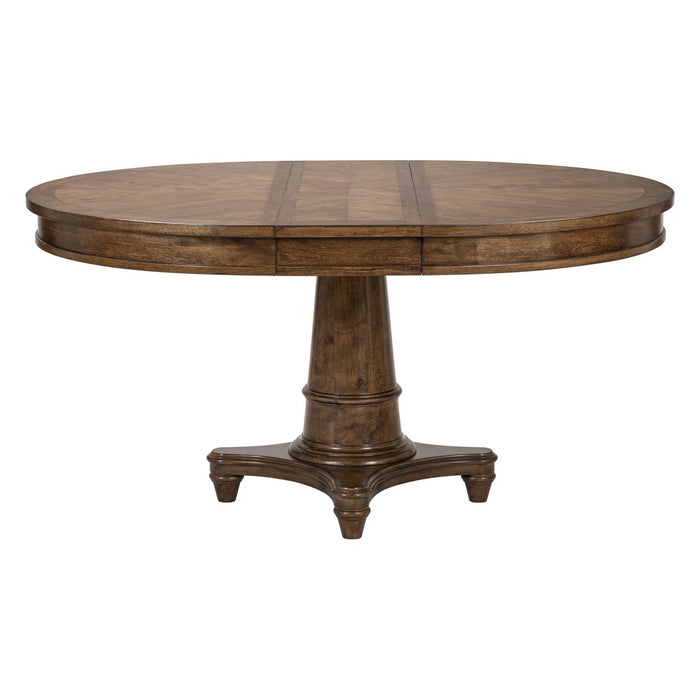 Harrison Heights - Pedestal Table - Sienna