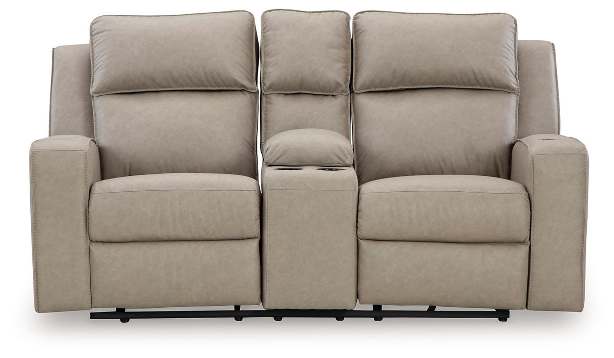 Lavenhorne - Double Reclining Loveseat With Console