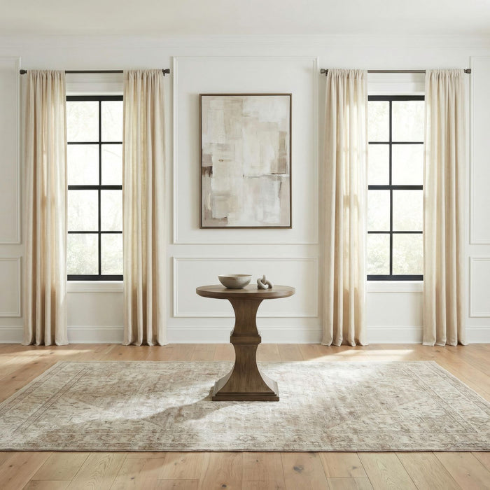Artisan Home - Round Chairside Table - Sienna Stone