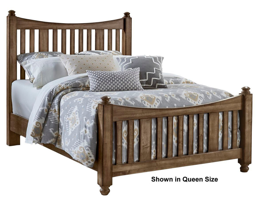 Maple Road - Slat Poster Bed With Slat Poster Footboard