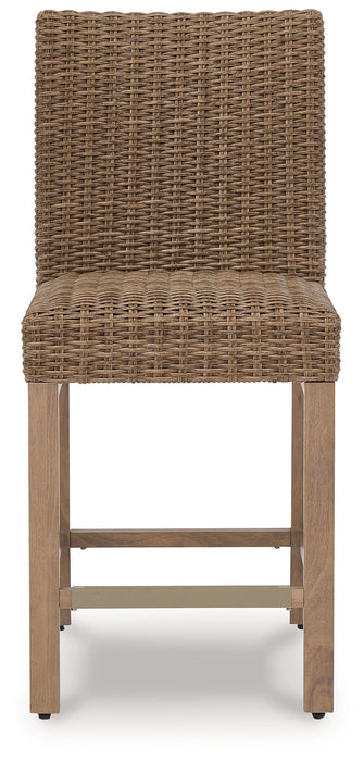 Walton Bridge - Barstool (Set of 2) - Driftwood