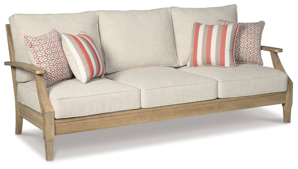 Clare View - Sofa with Cushion - Beige