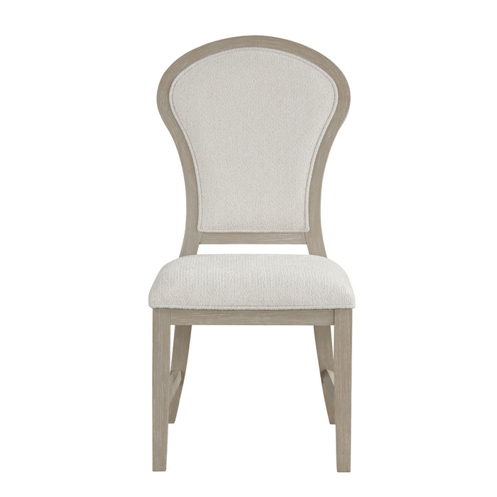 Gwendolyn - Dining Side Chair (Set of 2) - Cerused Taupe
