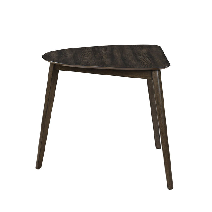Rex - Guitar Pick Corner Table - Walnut Brown