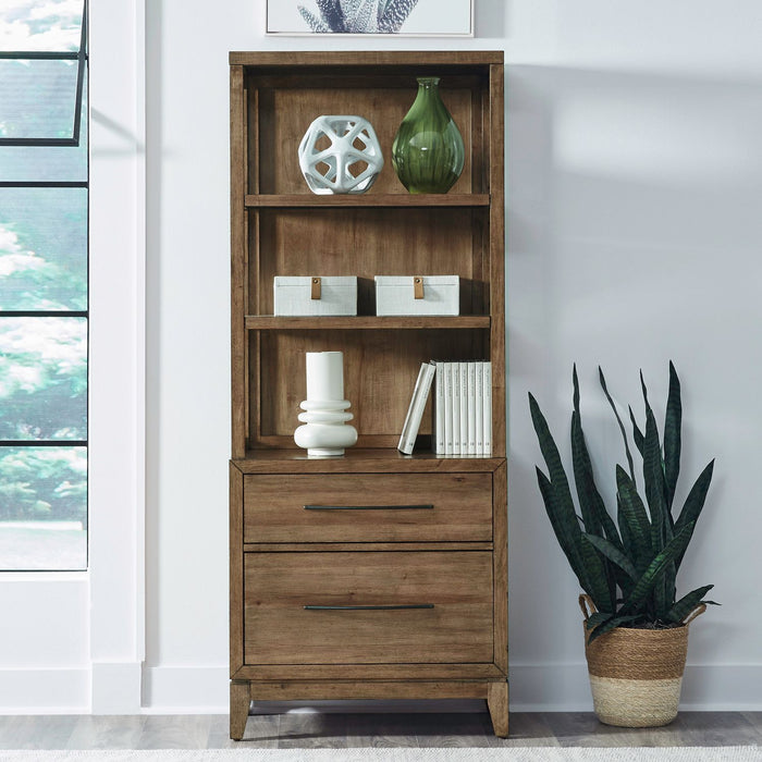 Shaker Lakes - Lateral File Bookcase - Harvest Brown