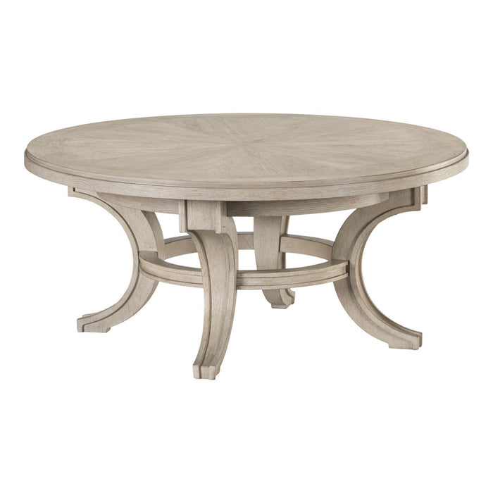 New Haven - Round Cocktail Table - Sanctuary White