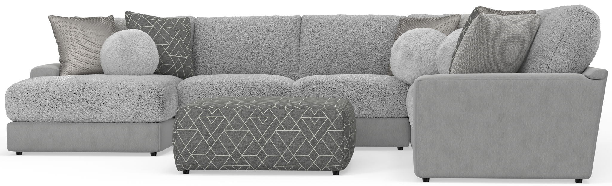Sectional, Ottoman