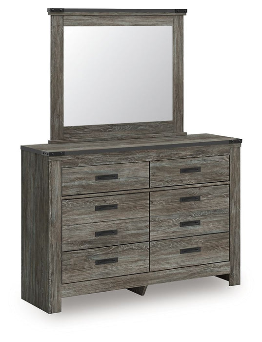 Frandern - Bookcase Panel Bedroom Set