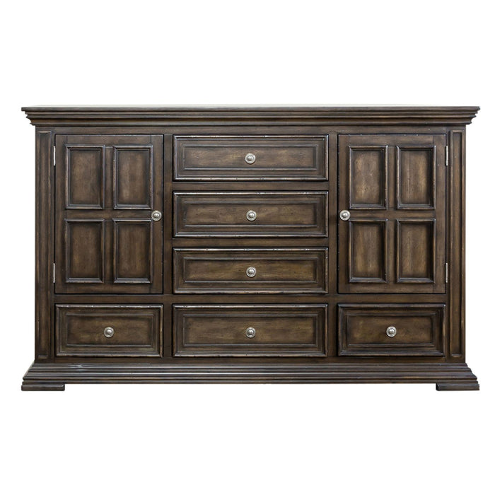 Big Valley - 2 Door 6 Drawer Dresser