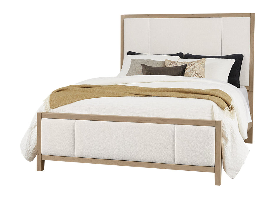 Crafted Cherry - Erin's Upholstered Bed