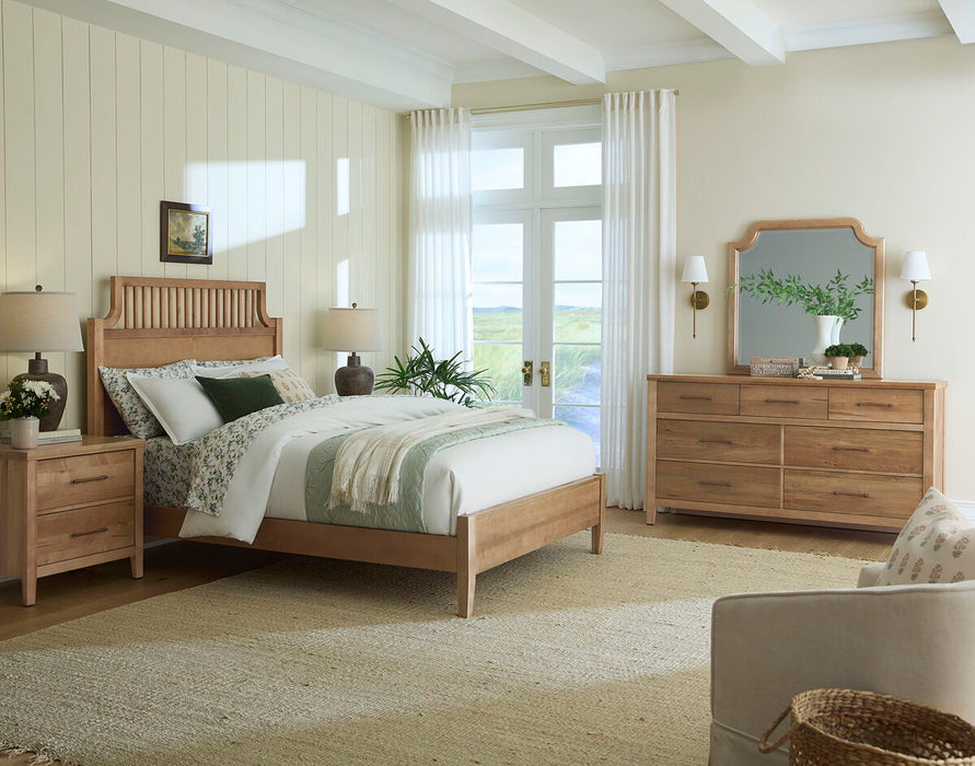 Pure Maple - 2 Drawer Nightstand