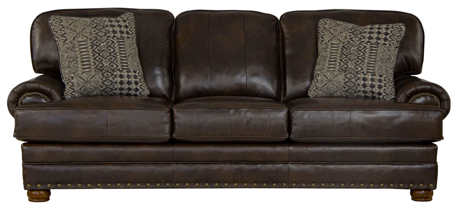 Roberto - Leather Sofa - Cocoa