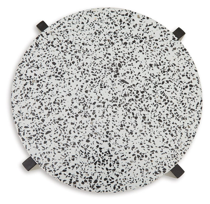 Tellrich - Accent Table - Black / White