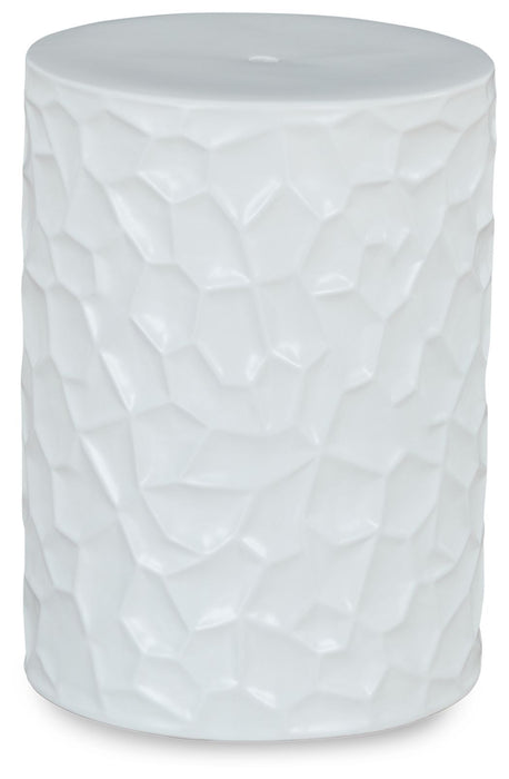 Jungrove - Indoor/Outdoor Stool - White