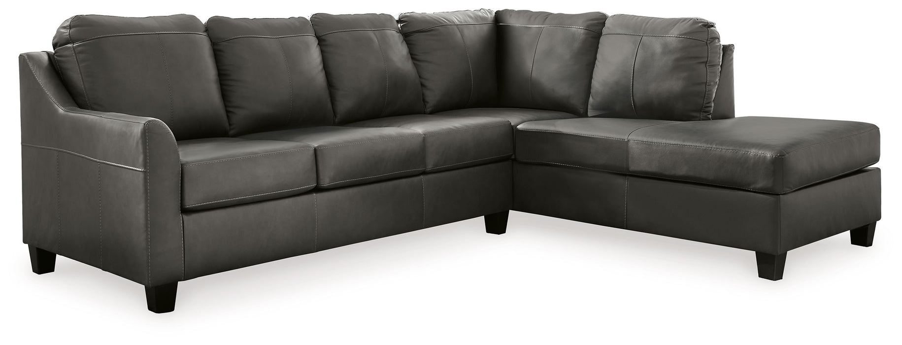 Valderno - 2-Piece Sectional With Raf Corner Chaise - Fog