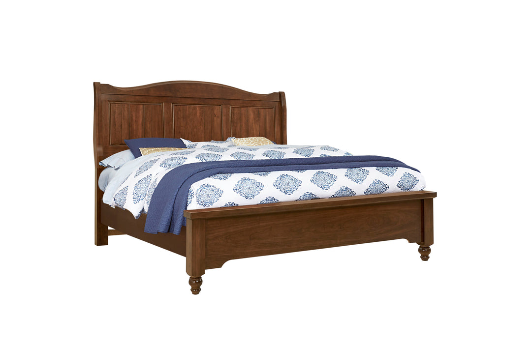 Heritage - Solid Wood Sleigh Bed