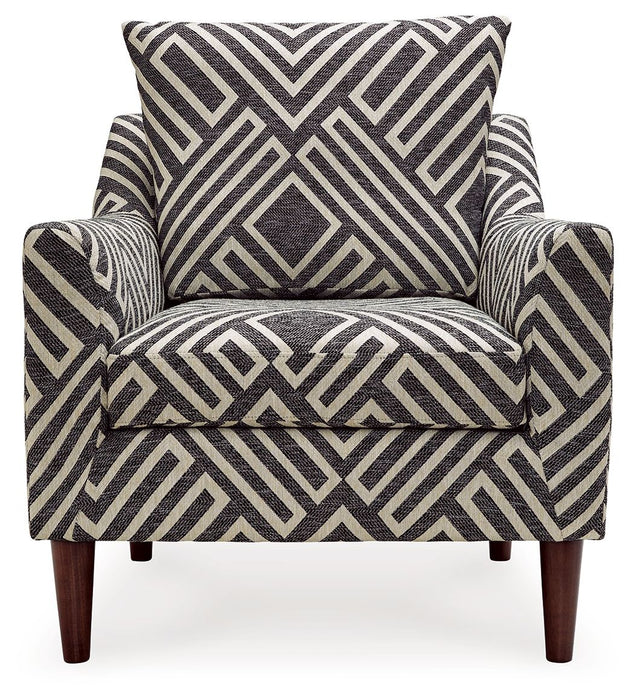 Morrilton Next-Gen Nuvella - Accent Chair - Natural / Charcoal