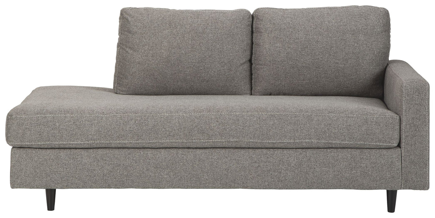 Lyman - RAF Corner Chaise - Graphite