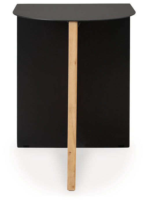 Ladgate - Accent Table - Black / Natural